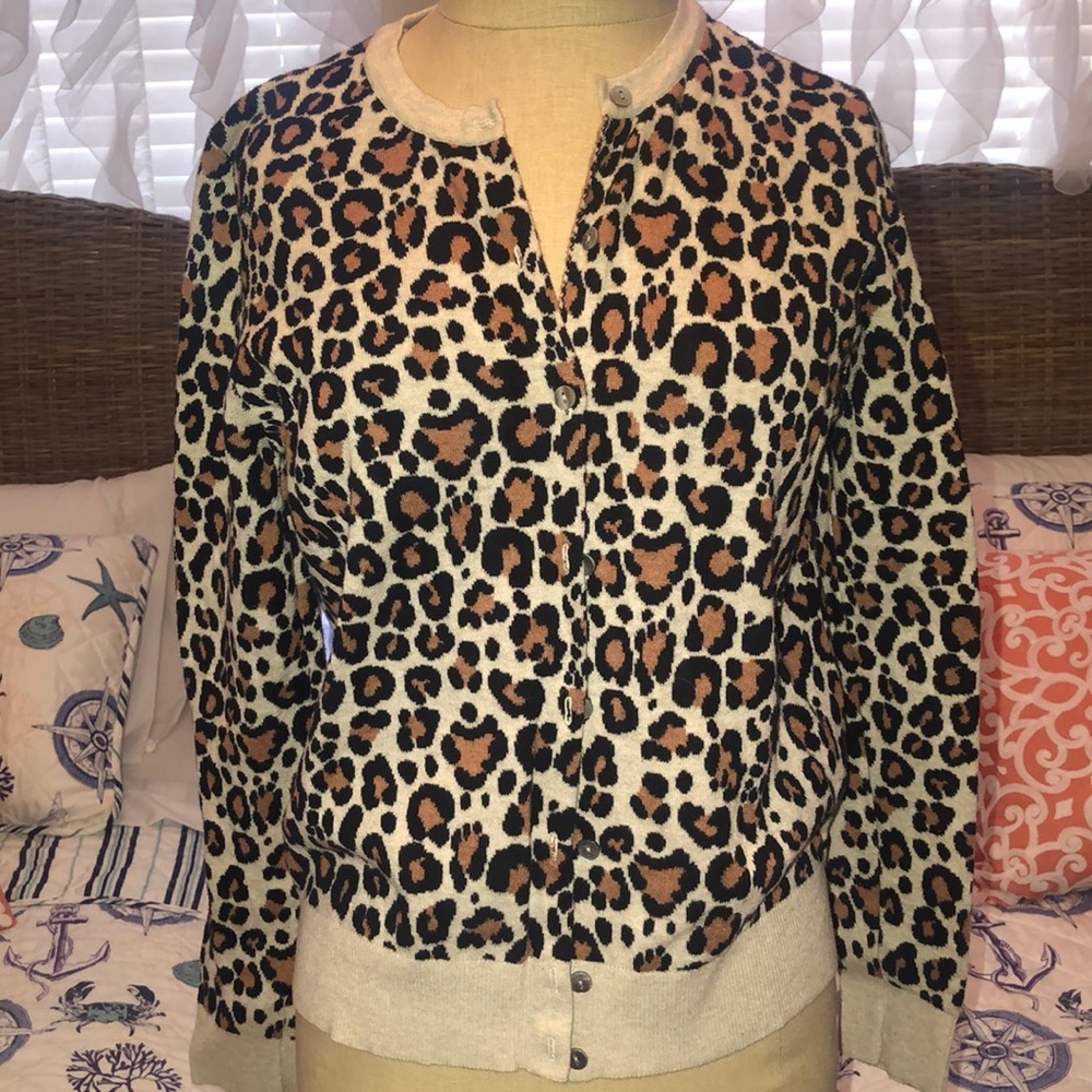 Cheetah cardigan